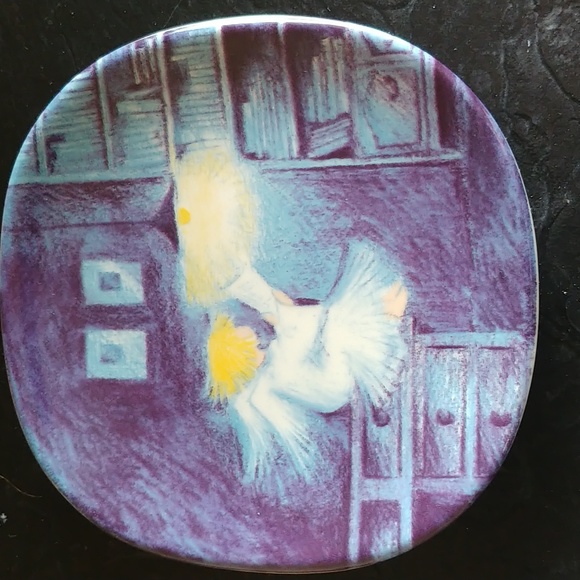 Vintage Set of 4 give us angels mini plates - Picture 6 of 9